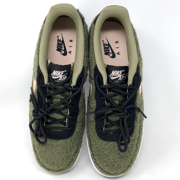KIDS Nike AIR FORCE AF1 OLIVE - Picture 7 of 8